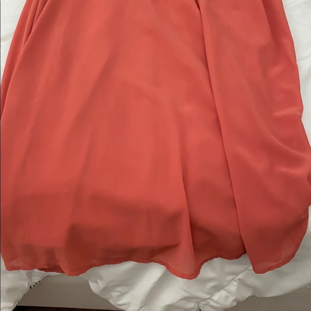 Lulus maxi dress (worn only once for couple hours) - Picture 6 of 7